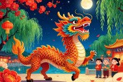 花紅柳綠不夜天，生肖龍舞動吉慶之夜