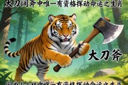 大刀闊斧是虎，因?yàn)樗巧搅种形ㄒ挥匈Y格揮動(dòng)命運(yùn)之斧的生肖