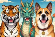 虎、龍、狗，揭秘十二生肖中那些齜牙咧嘴的守護者