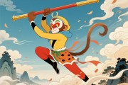 金猴奮起千鈞棒，玉宇澄清天翻地覆