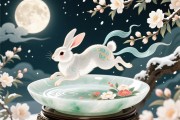 風(fēng)花雪月間，靈兔躍玉盤