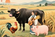 大地豐饒三重奏，牛、雞、豬，五谷豐登的守護(hù)者