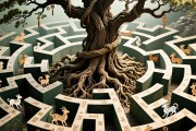 老樹(shù)盤根，纏繞在生肖迷宮中的千年隱喻