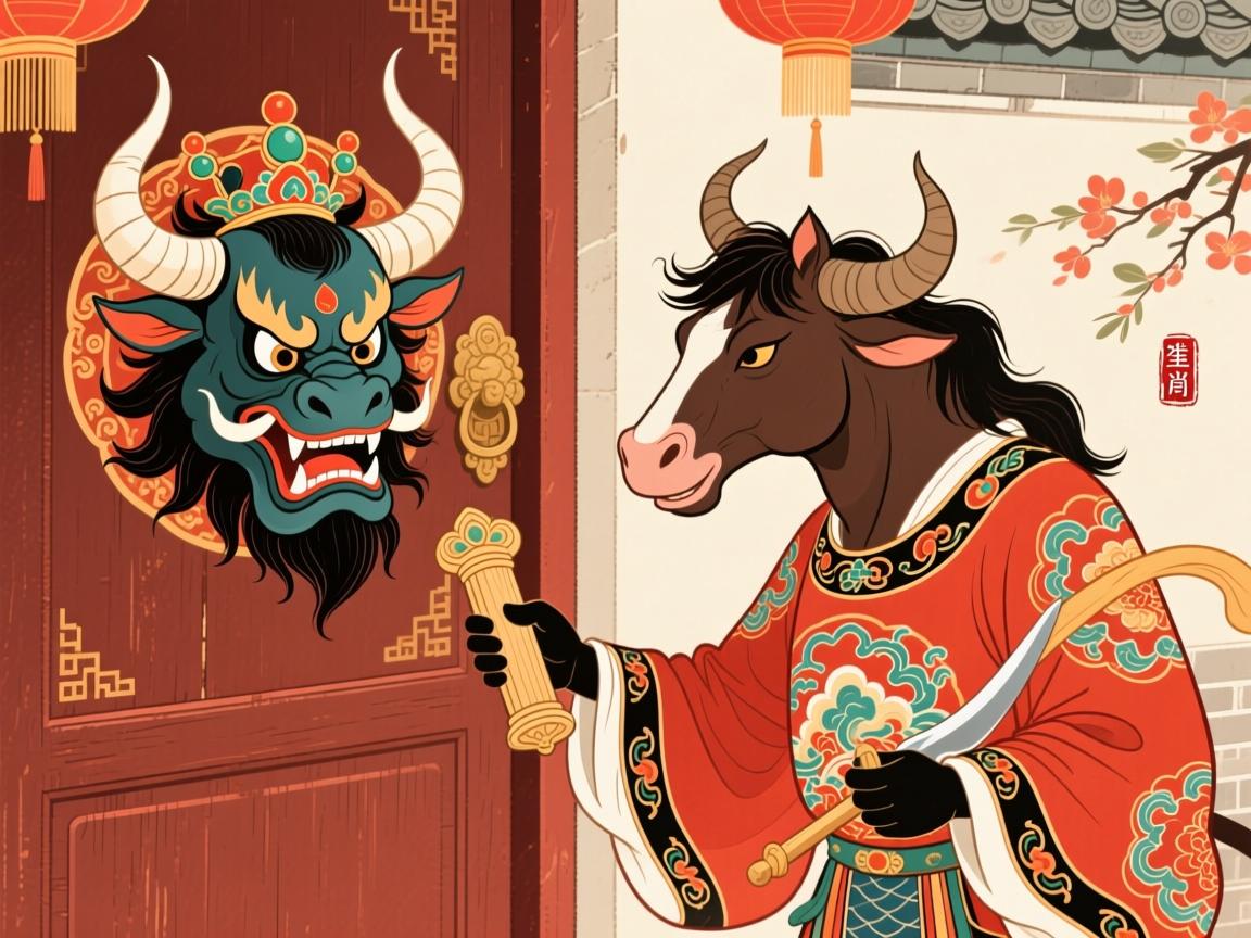 牛頭馬面在家門解一準確生肖