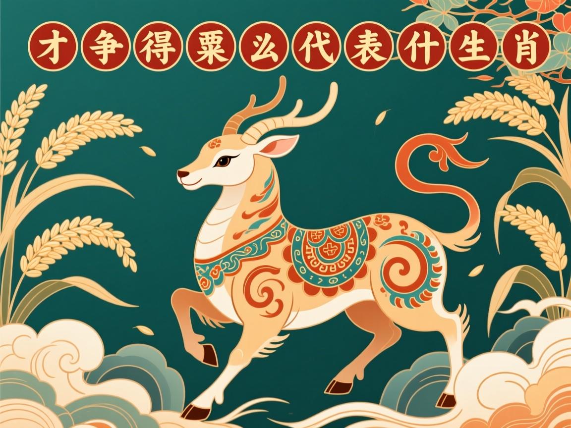 才爭(zhēng)得粟米頭高代表什么生肖