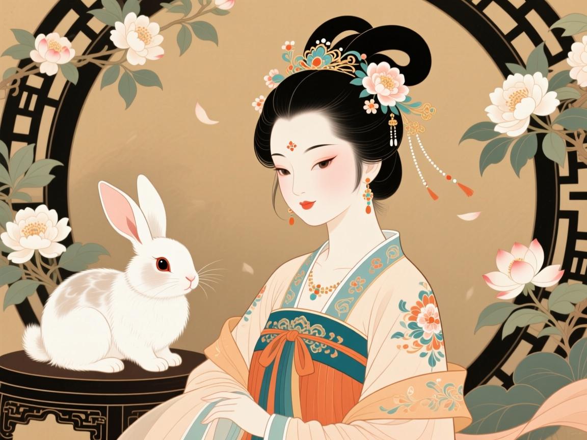 衣香鬢影屬玉兔