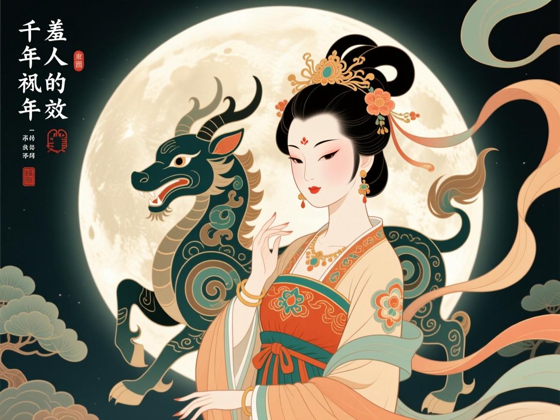 生肖密碼中的千年美人圖騰