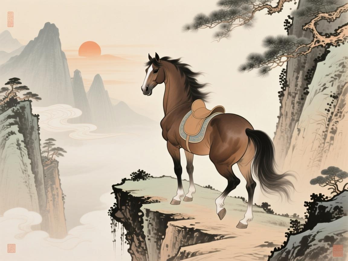 生肖馬的懸崖回頭之道