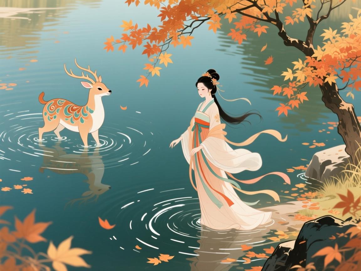 秋水粼處伊人蹤