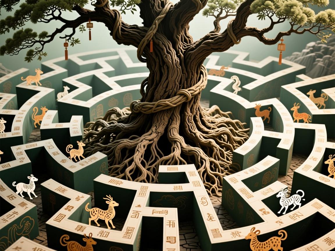 纏繞在生肖迷宮中的千年隱喻