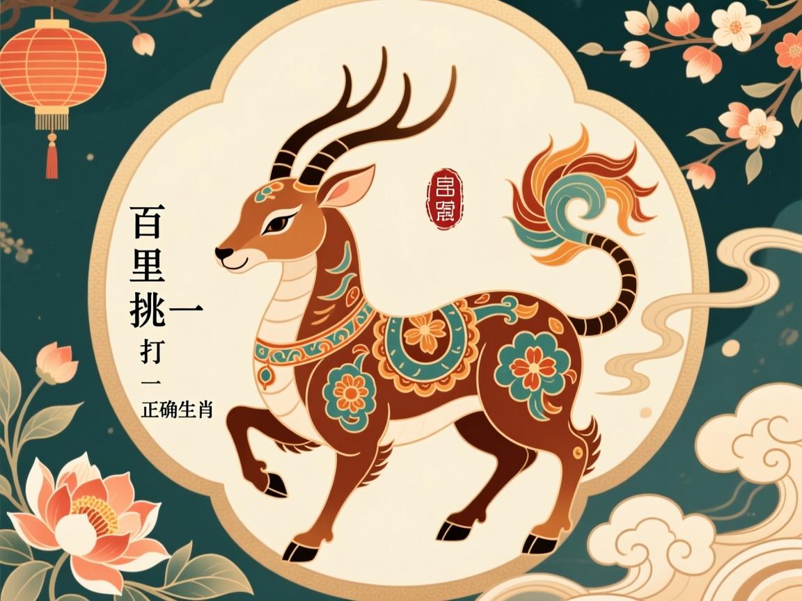 百里挑一打一正確生肖