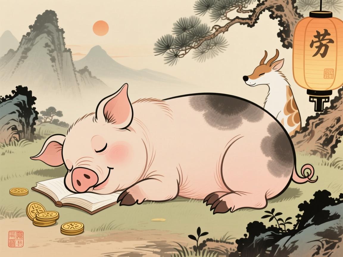 那只在寓言里酣睡的豬