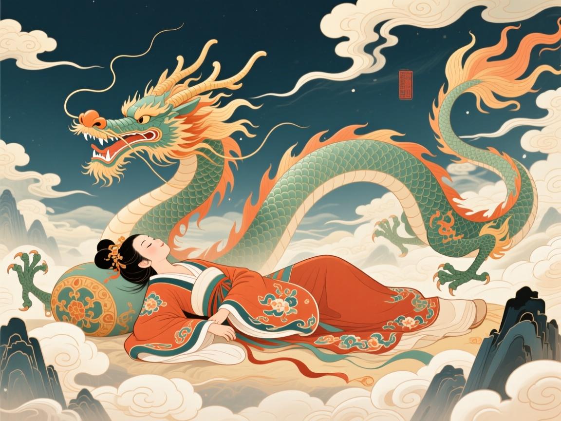 九天之上見真龍