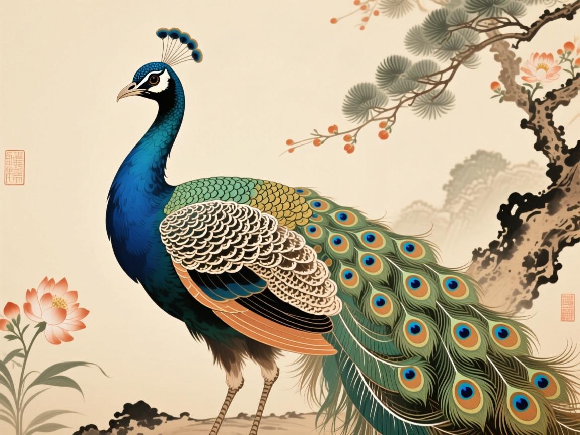 孔雀的衣香鬢影