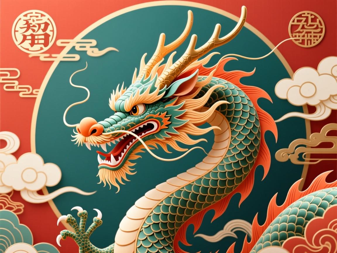 生肖龍中的遠見智慧