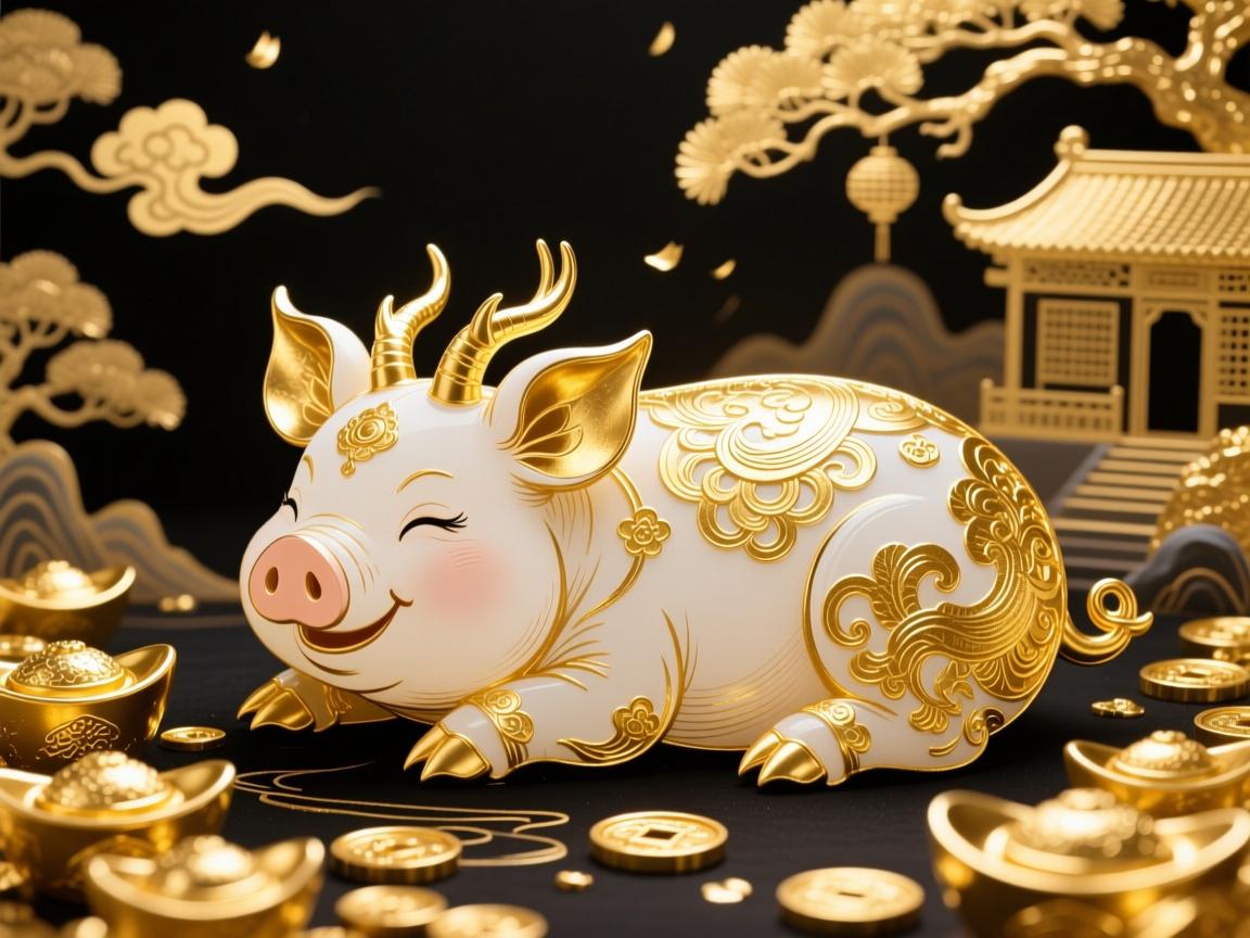 豬眠富貴鄉(xiāng)