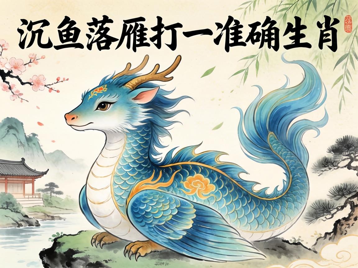 沉魚落雁打一準確生肖