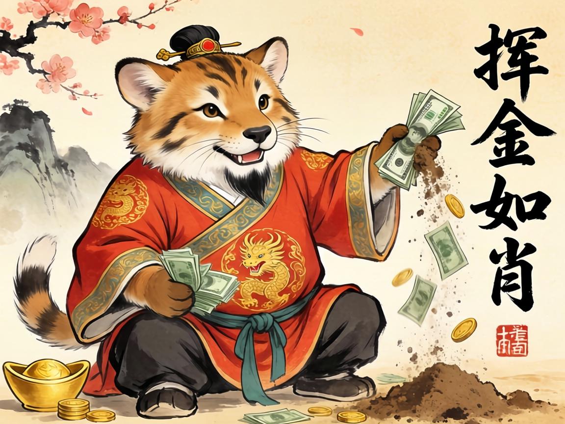 十二生肖中誰在撒錢如撒土