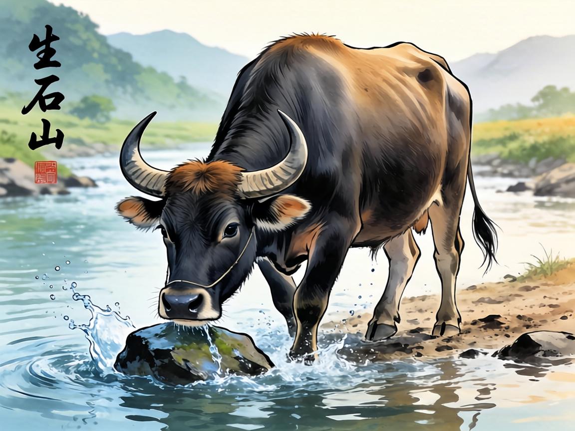 那頭從時(shí)光河床走來(lái)的牛