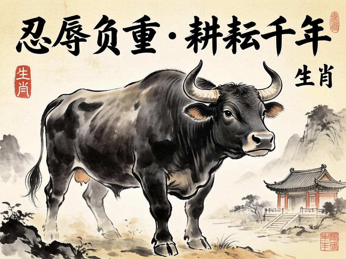 生肖牛的精神圖騰