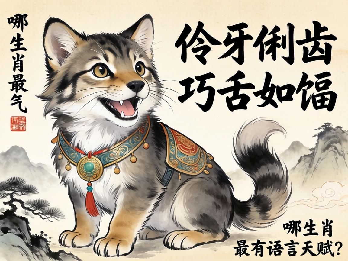 哪個(gè)生肖最有語言天賦