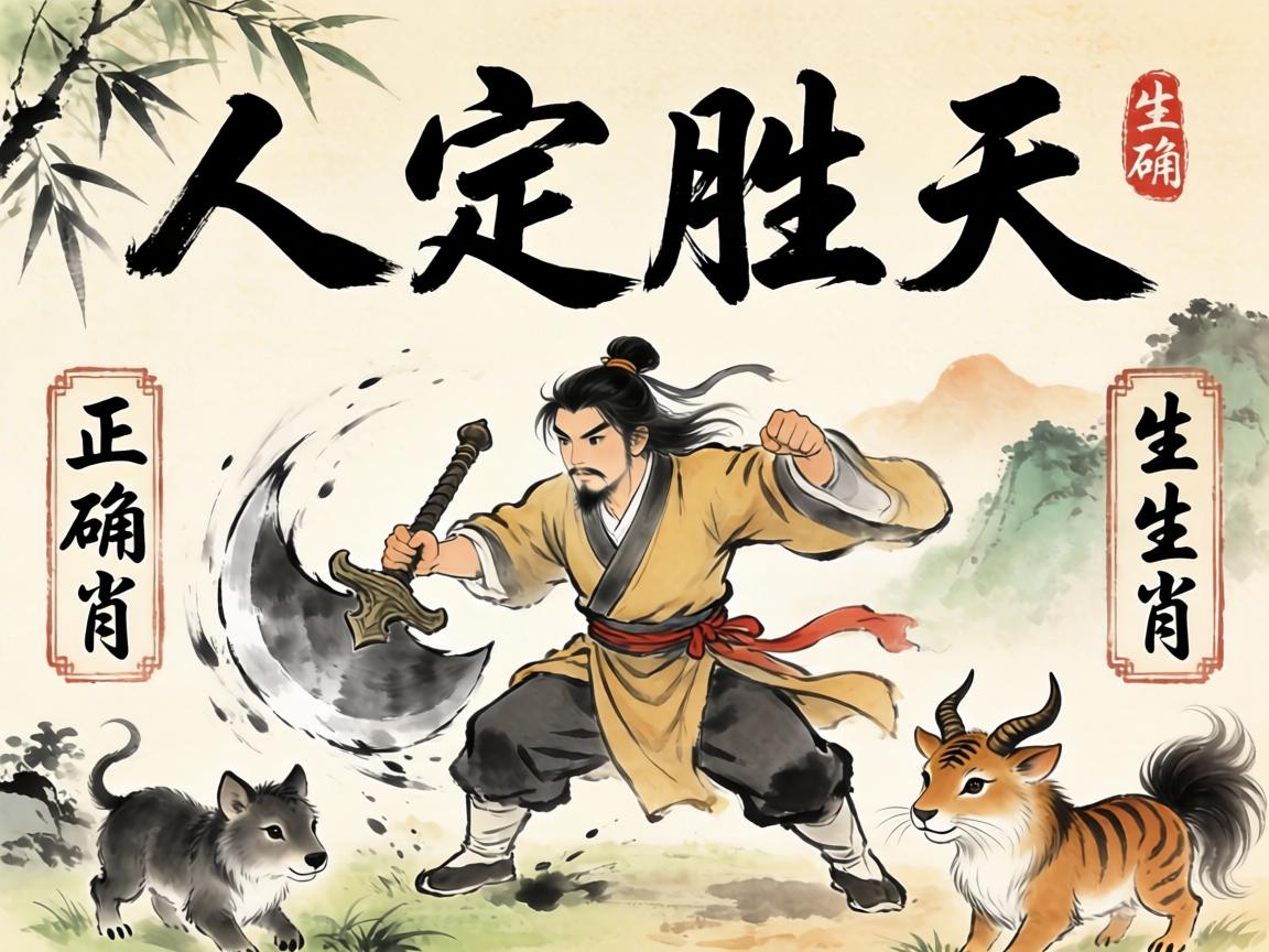 人定勝天打一正確生肖