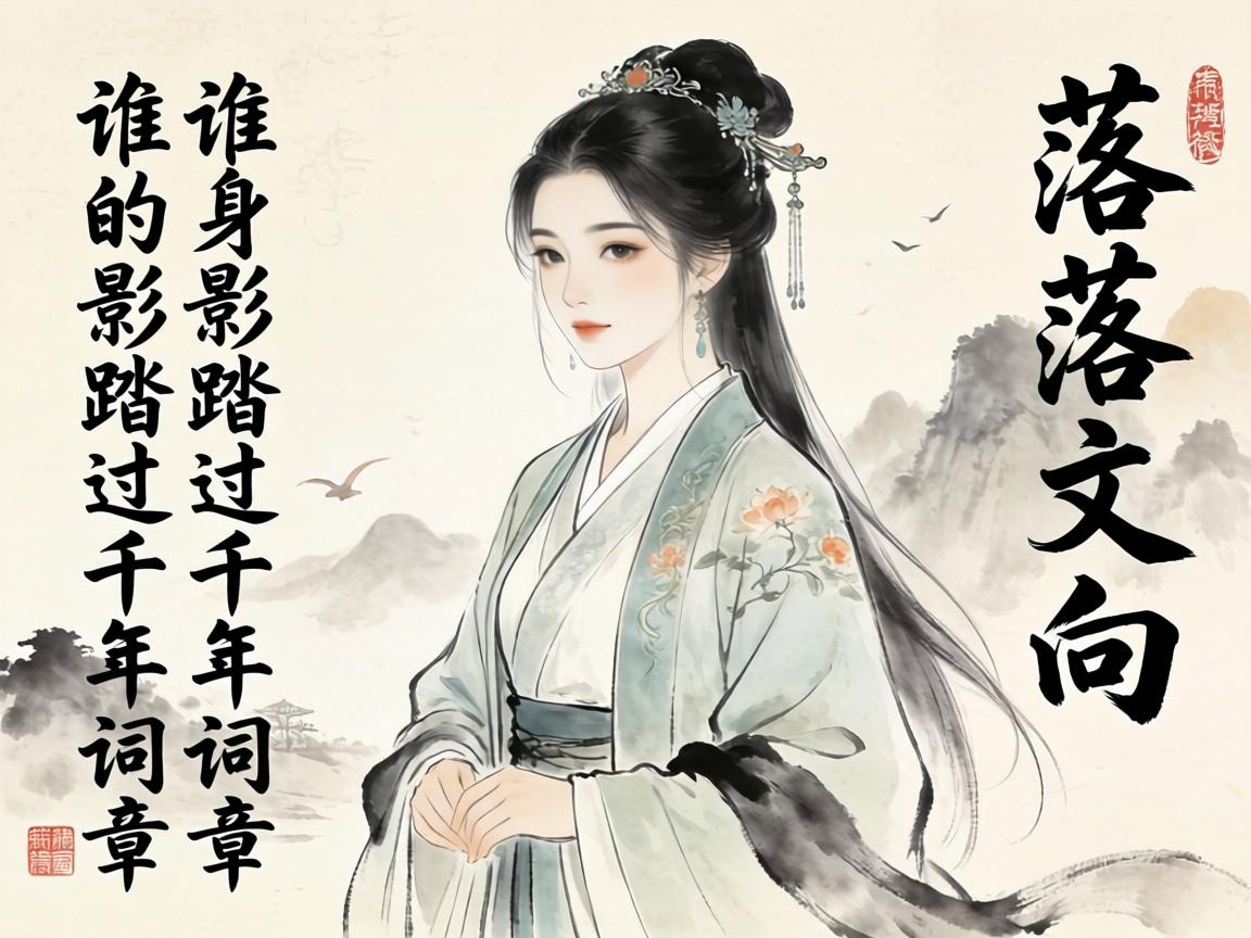 誰(shuí)的身影踏過(guò)千年詞章