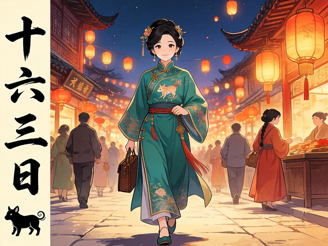 十六三日街上走