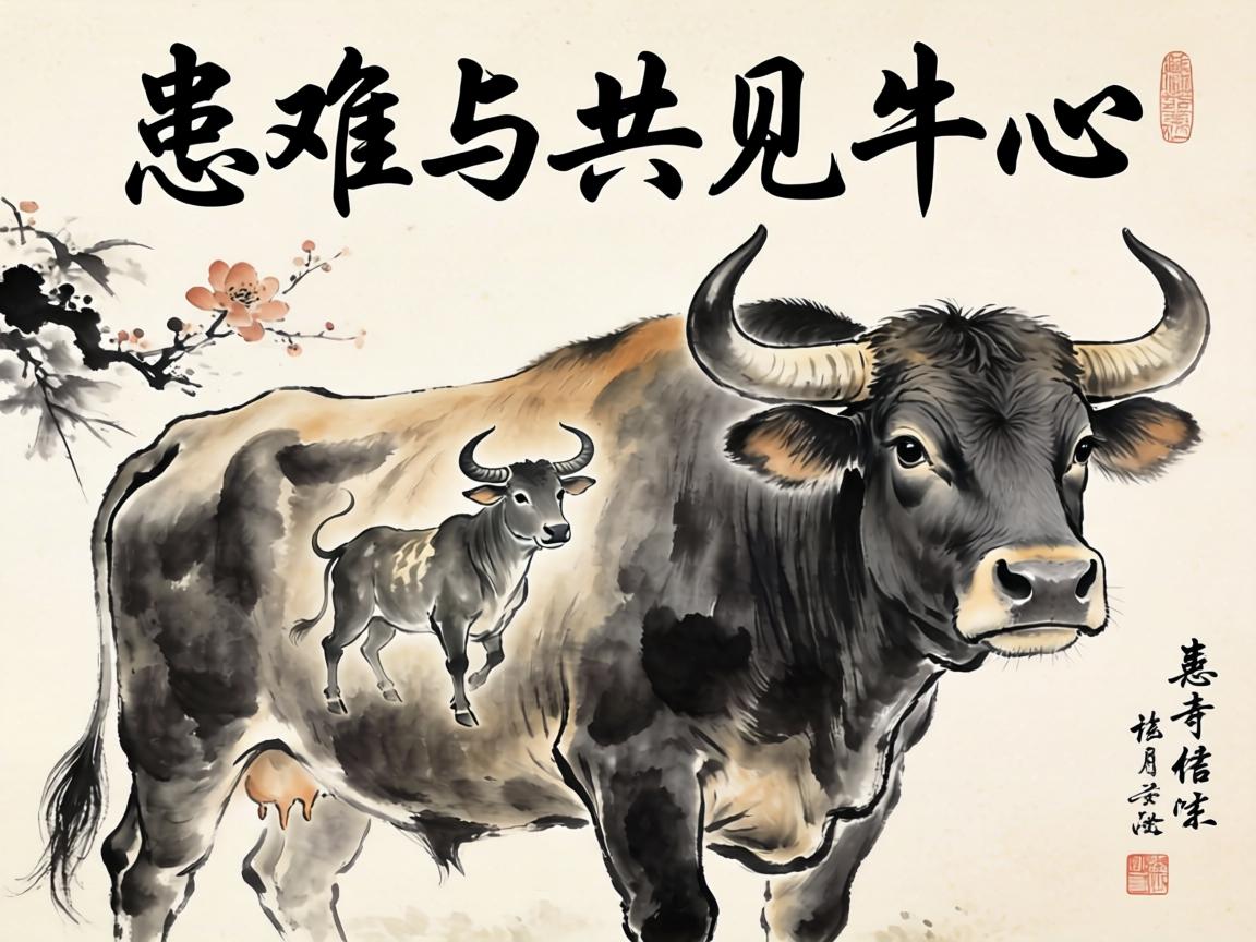 患難與共見牛心