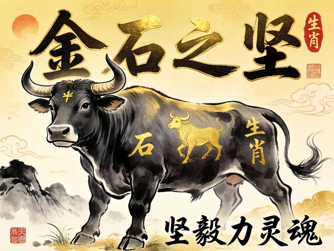 生肖牛的堅毅靈魂