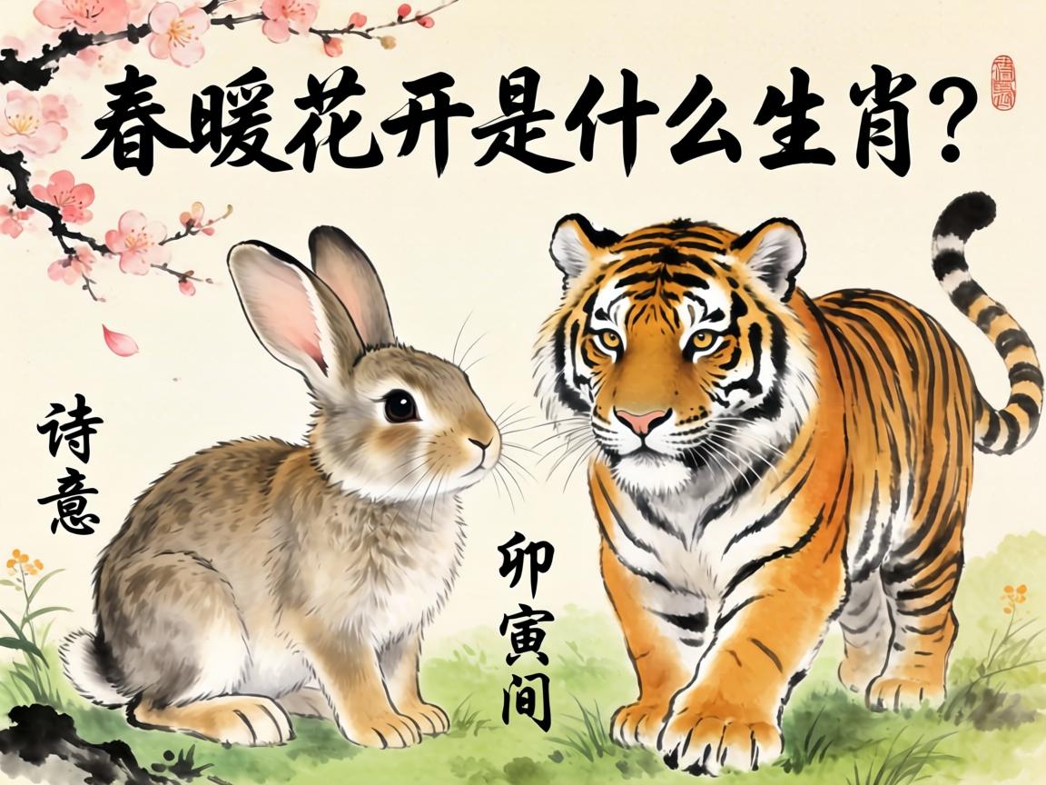 答案就在詩意的卯兔與寅虎之間