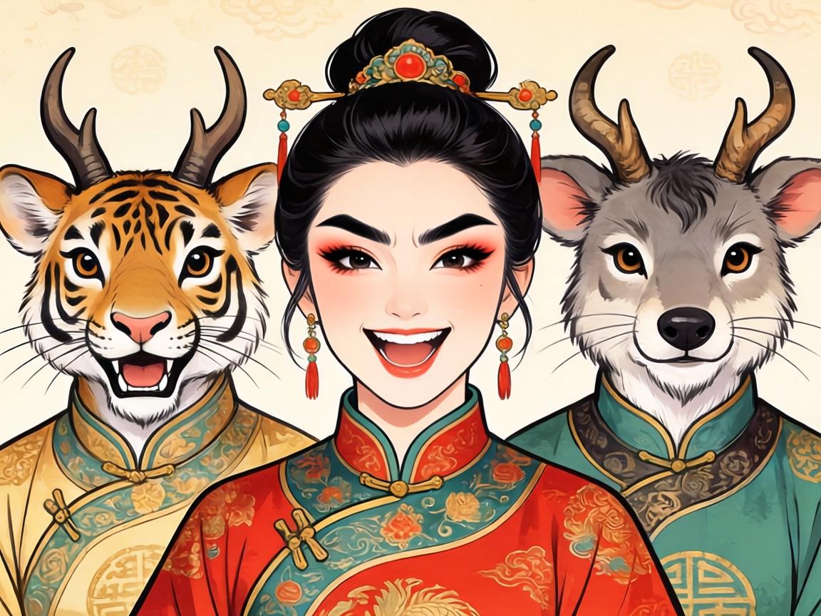 眉飛色舞的三大生肖