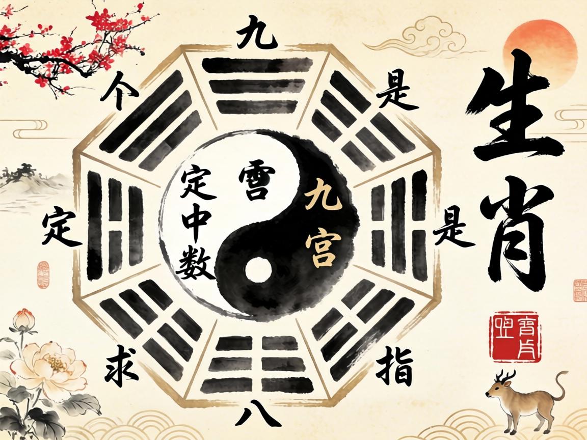 九宮八卦定中數(shù)是指什么生肖