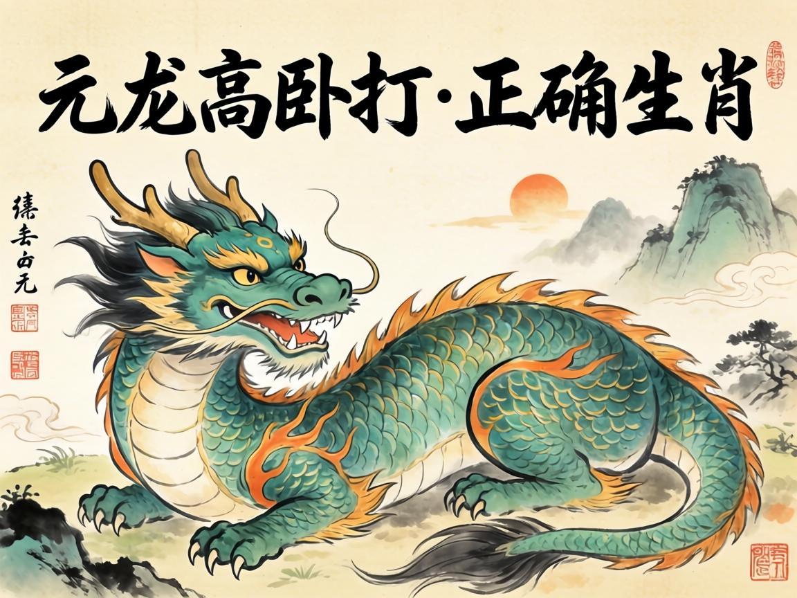 元龍高臥打一正確生肖