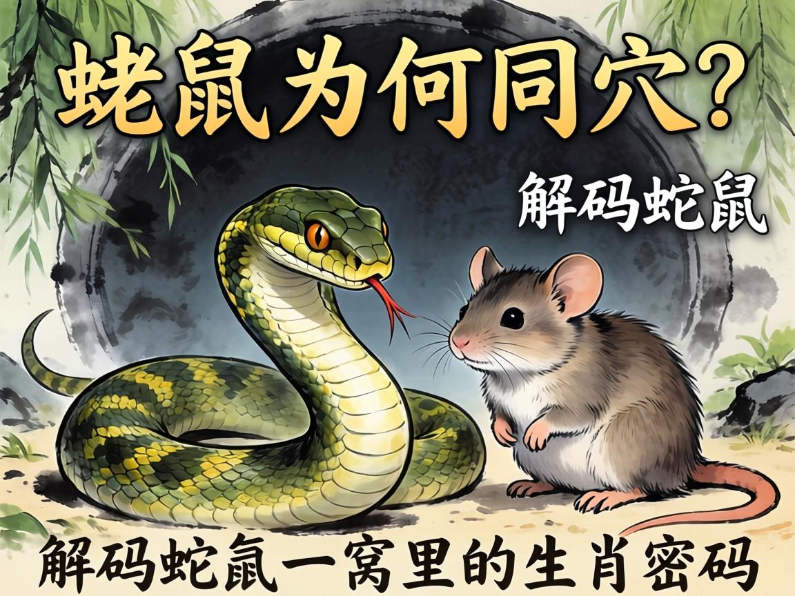 解碼蛇鼠一窩里的生肖密碼