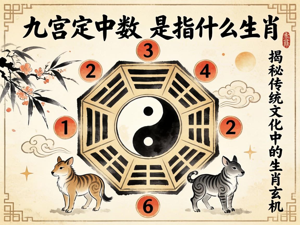 九宮八卦定中數(shù)是指什么生肖