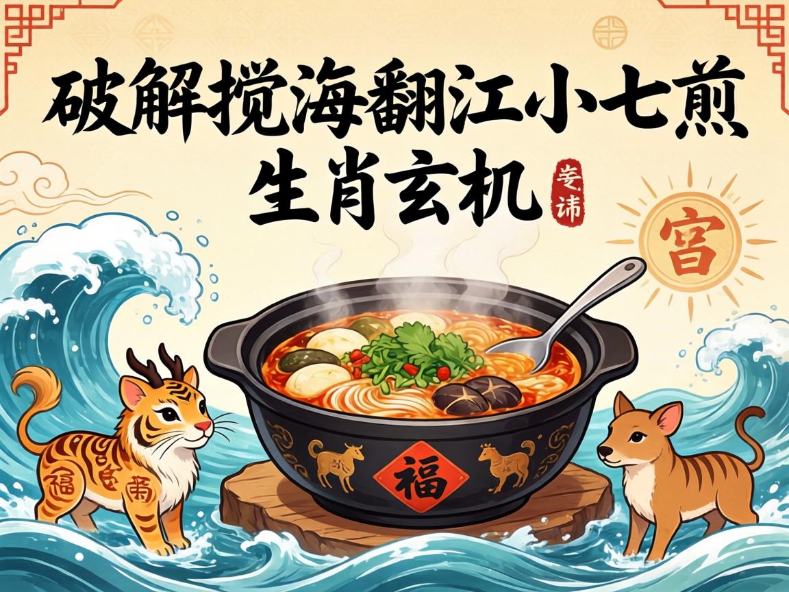 破解攪海翻江小七煎的生肖玄機