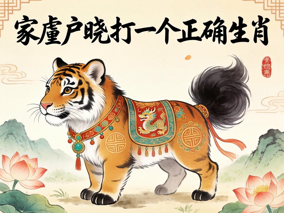 家喻戶曉打一個正確生肖