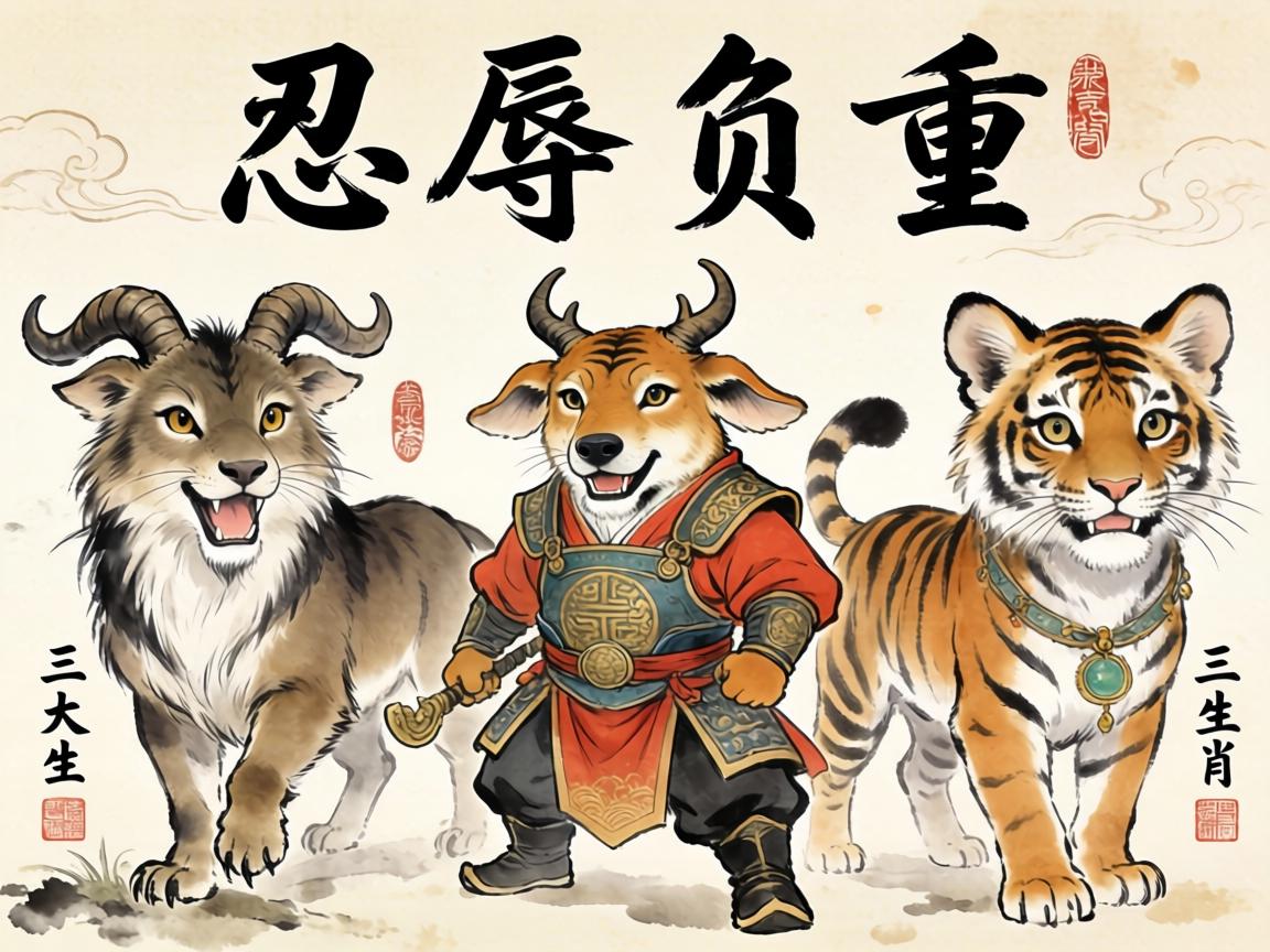忍辱負重的三大生肖