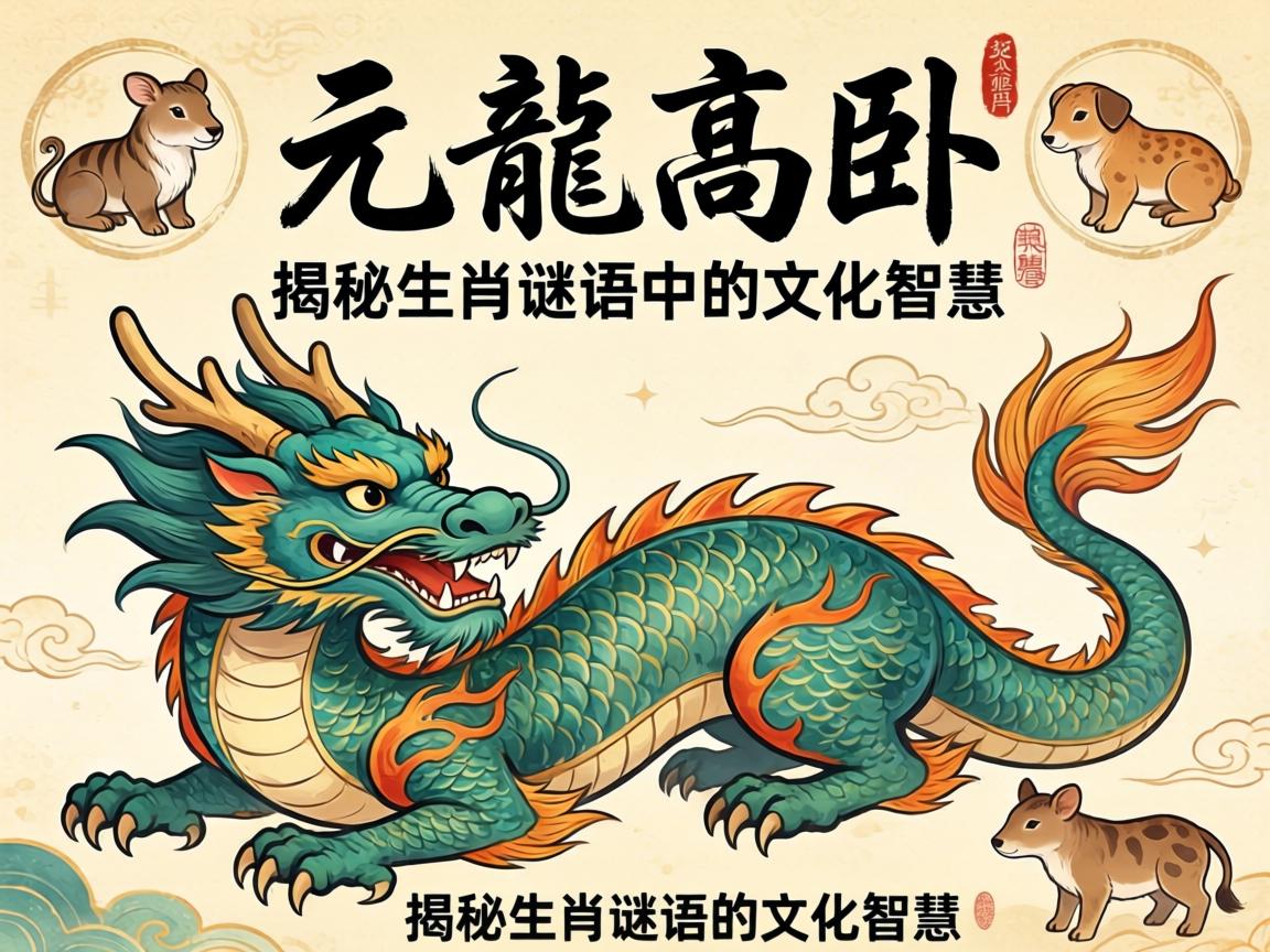 揭秘生肖謎語中的文化智慧
