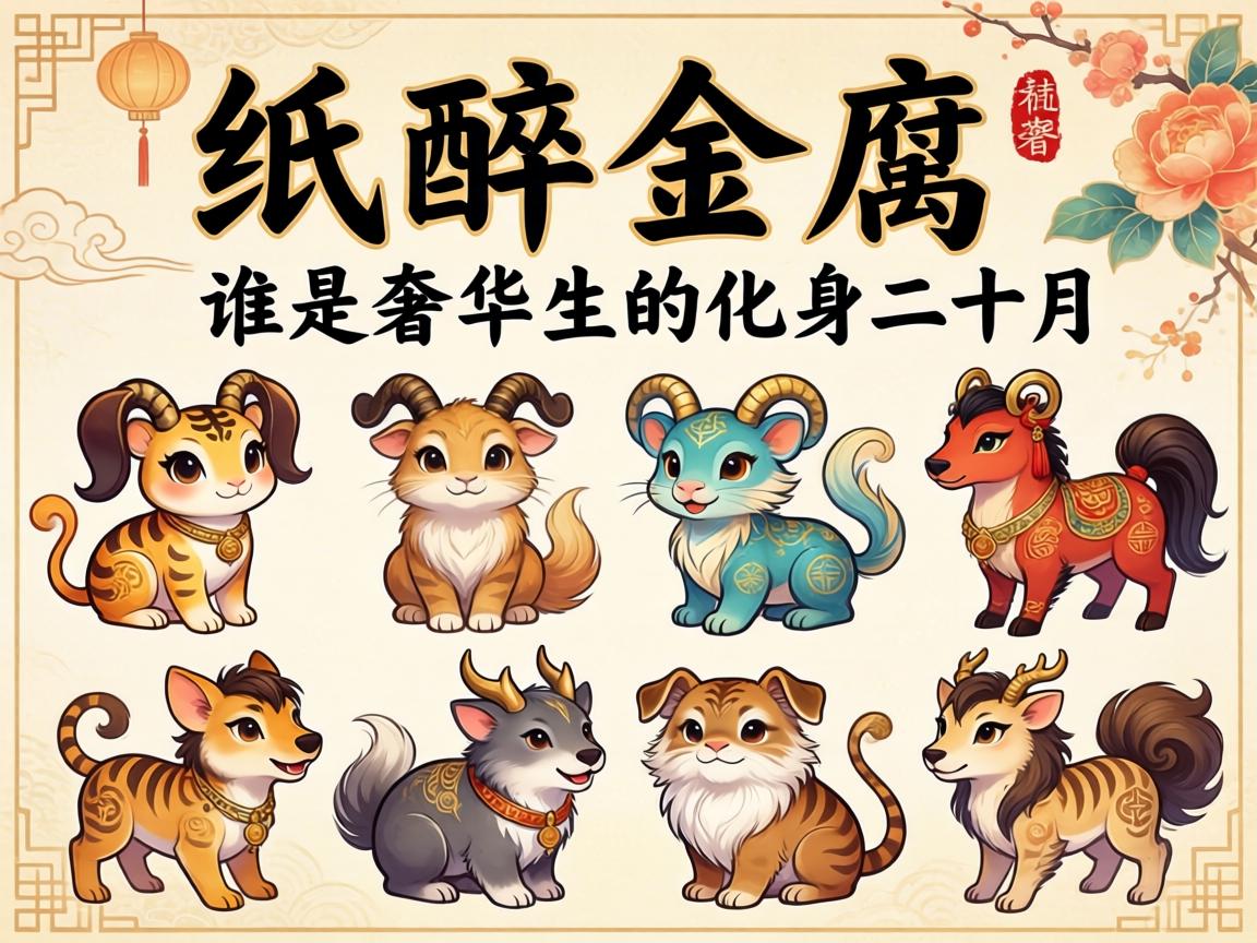 紙醉金迷中的十二生肖