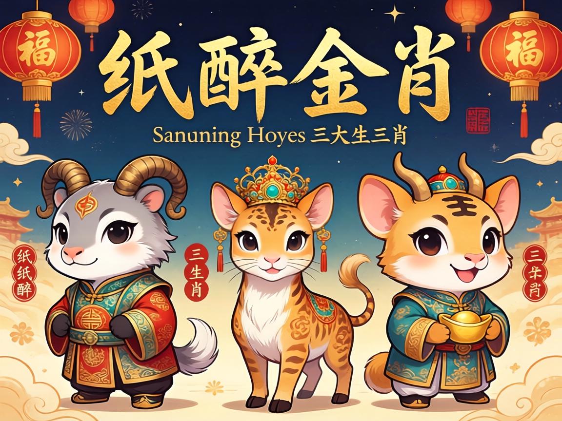 紙醉金迷的三大生肖