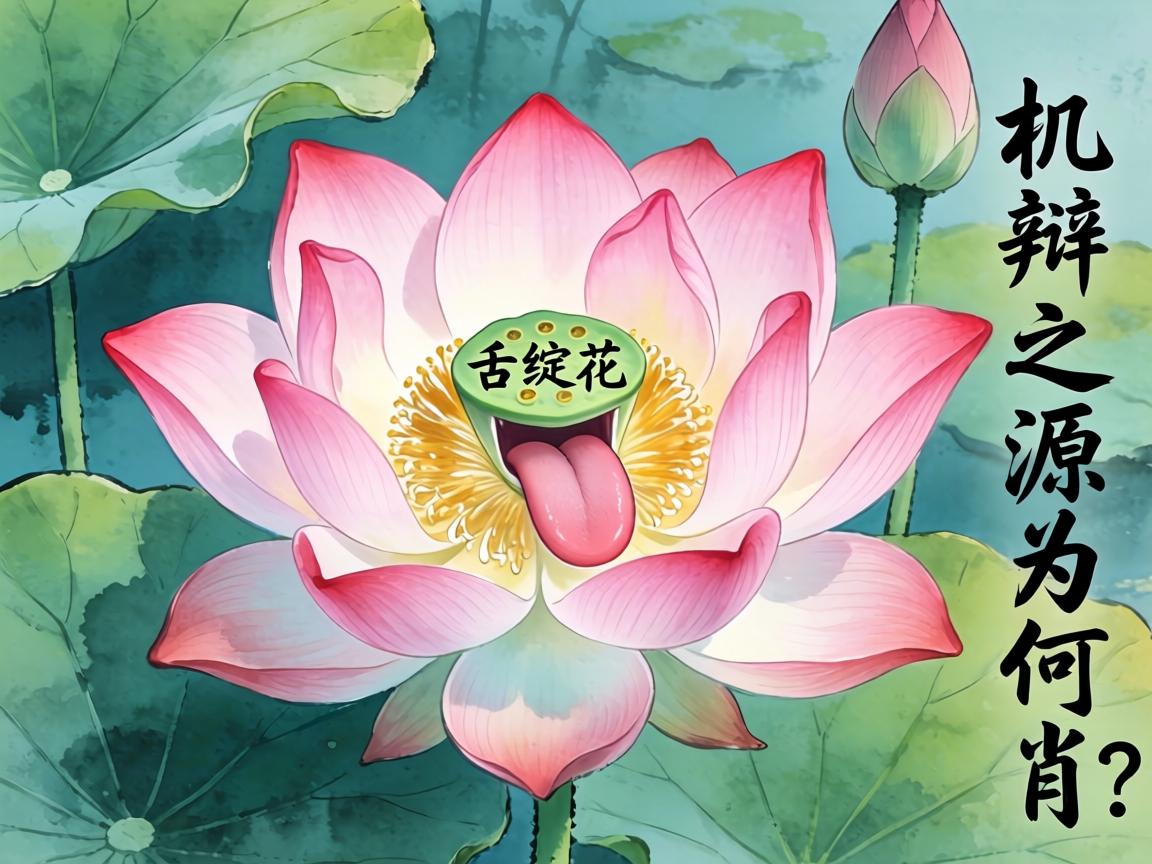 舌綻蓮花的靈物