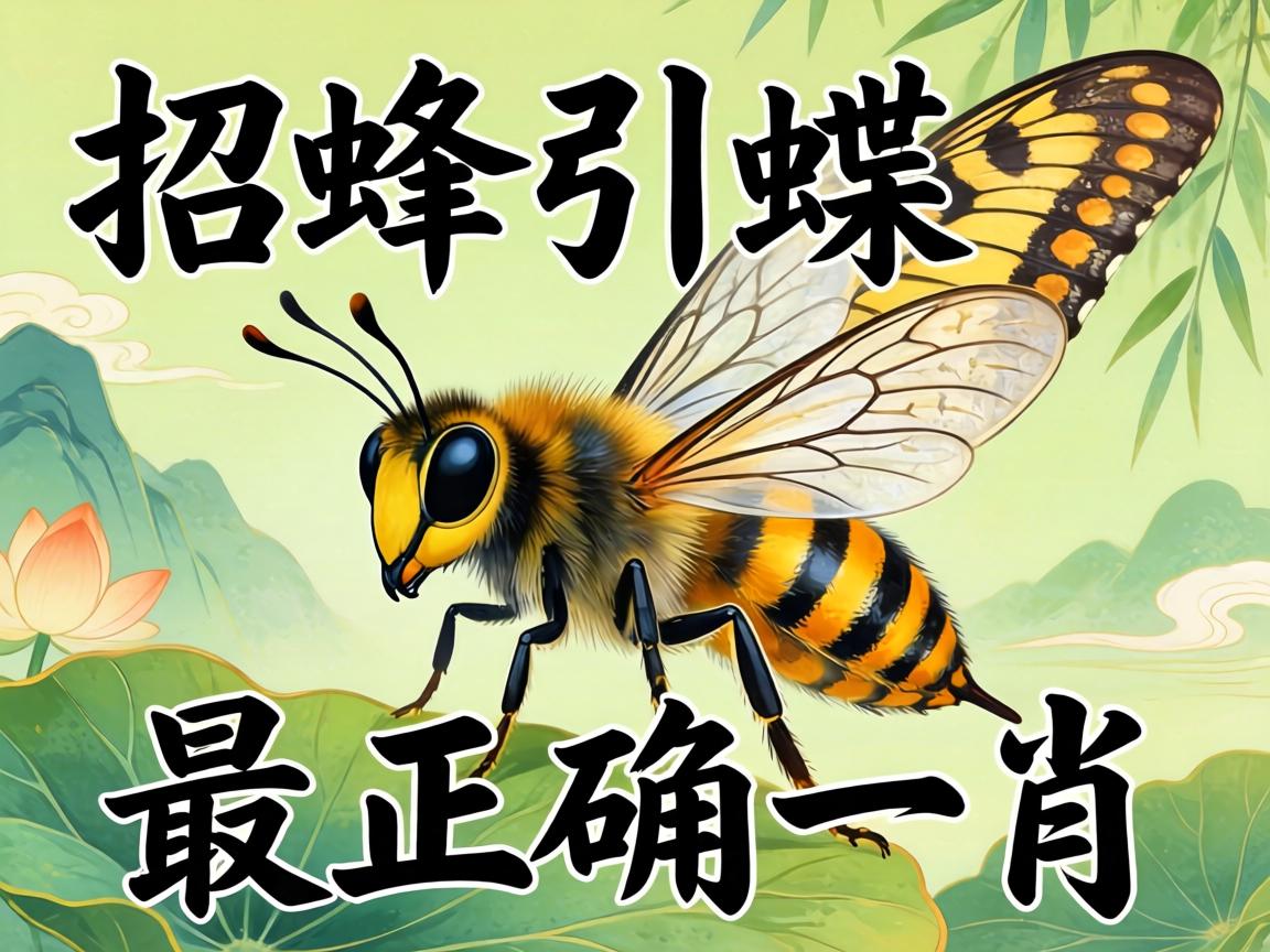 招蜂引蝶最正確一肖