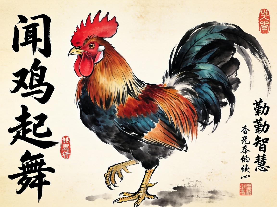 勤奮的象征與生肖雞的智慧